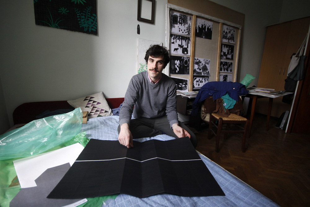 Mario Kolaric, 26, artysta wizualny